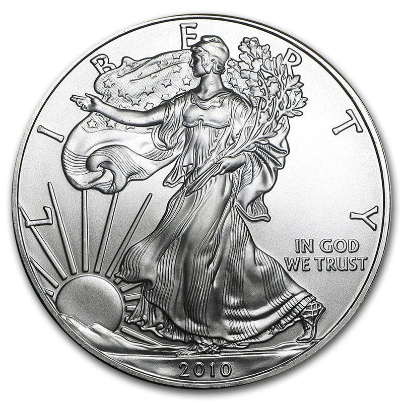 Roll of 20 - 2010 1 oz American Silver Eagle (Lot, Tube of 20)