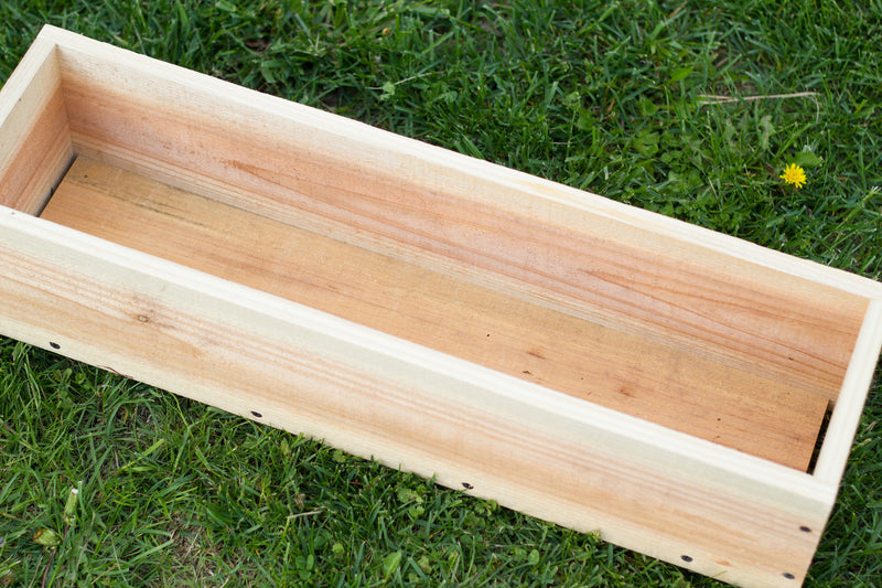 Cedar Window Box Planter